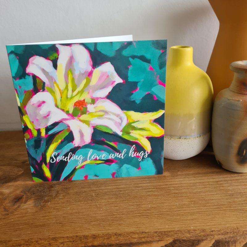 Pack of four cards printed from my impressionist style paintings and photography