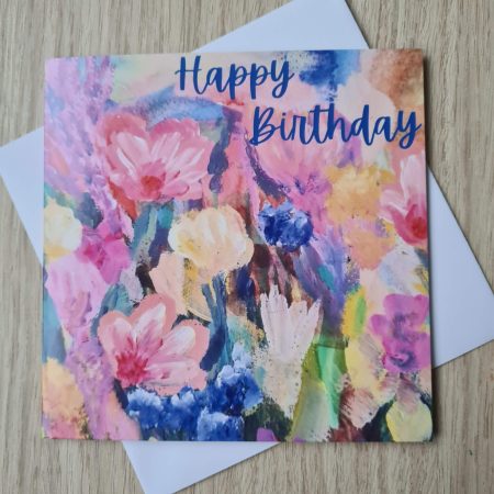 Pack of four cards printed from my impressionist style paintings and photography