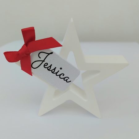 Personalised Christmas Star Place Setting 🌟