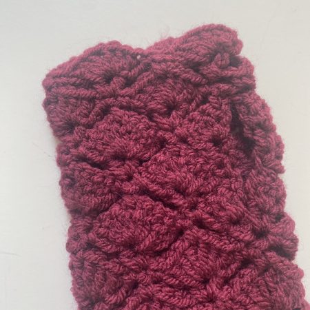 Crochet hand warmers/fingerless gloves