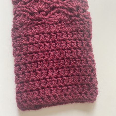Crochet hand warmers/fingerless gloves
