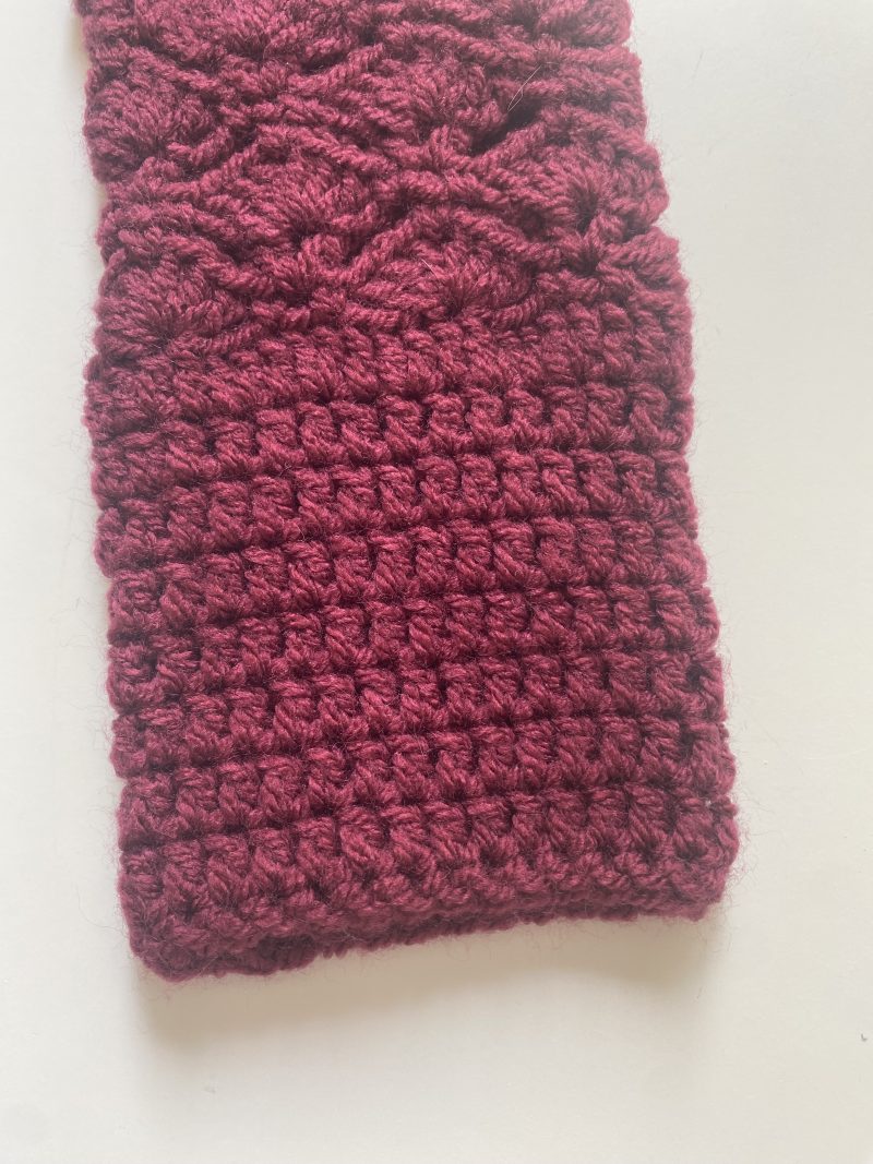 Crochet hand warmers/fingerless gloves