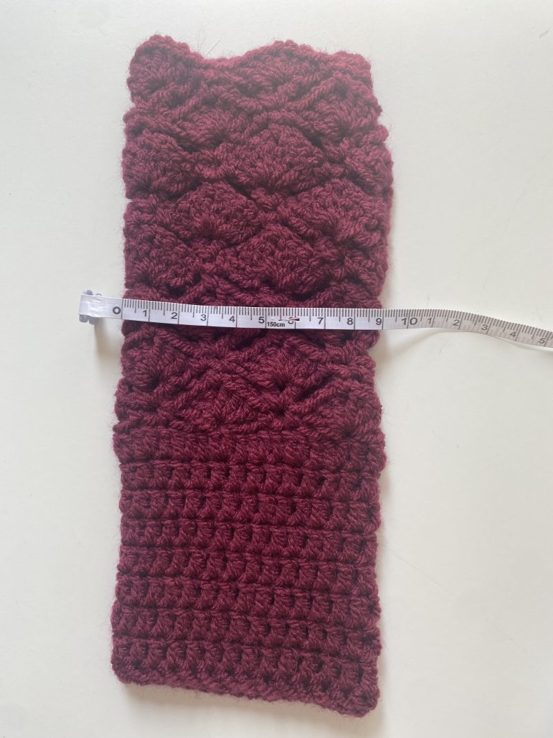 Crochet hand warmers/fingerless gloves