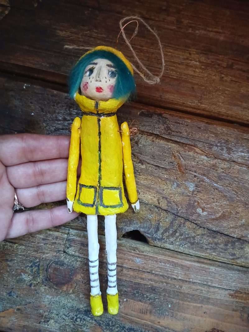Handmade coraline doll