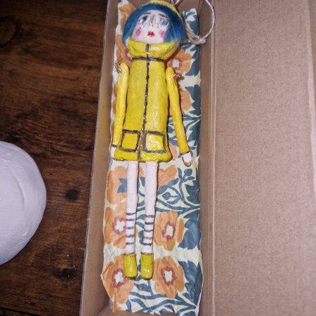 Handmade coraline doll