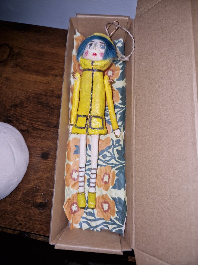 Handmade coraline doll