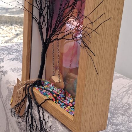 Rainbow Bright 3D picture with real moving swing