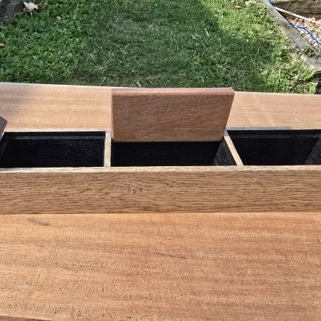 Oak and Sapele keepsake box