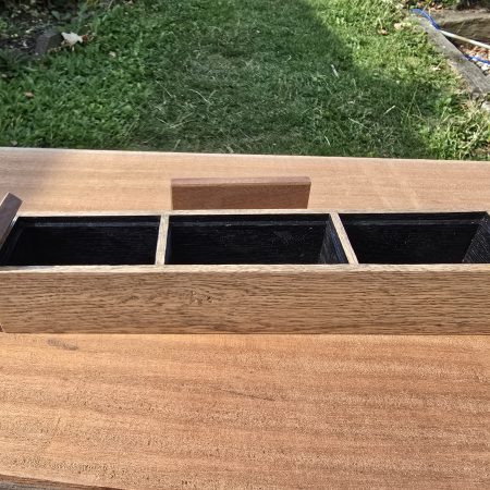 Oak and Sapele keepsake box
