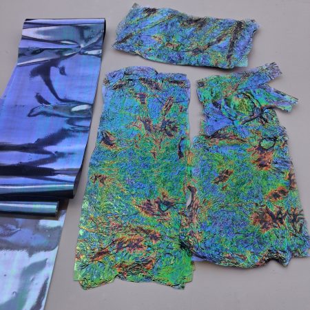 Magical Storm Colour Shifting Suncatcher with silhouette wire tree