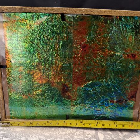 Magical Storm Colour Shifting Suncatcher with silhouette wire tree