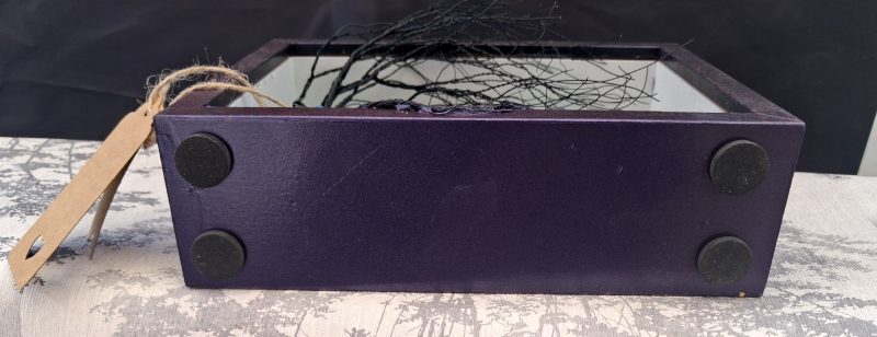 Magical Storm Colour Shifting Suncatcher with silhouette wire tree