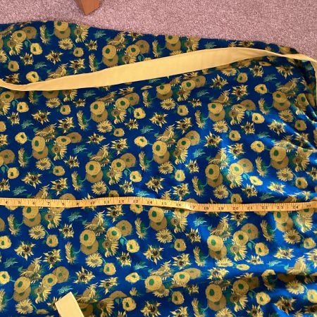 Classic Medium/Large Apron Handcrafted From Van Gogh’s Sunflowers Licensed Fabric