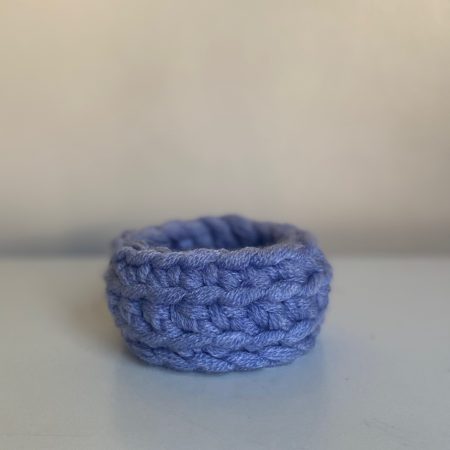 Crochet bags and baskets different colours and designs