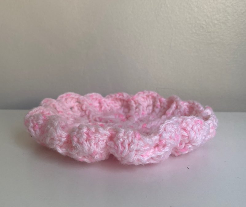 Crochet bags and baskets different colours and designs