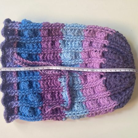 Crochet bags and baskets different colours and designs
