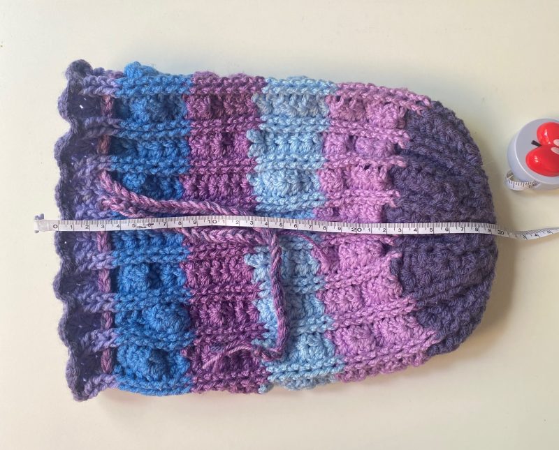 Crochet bags and baskets different colours and designs