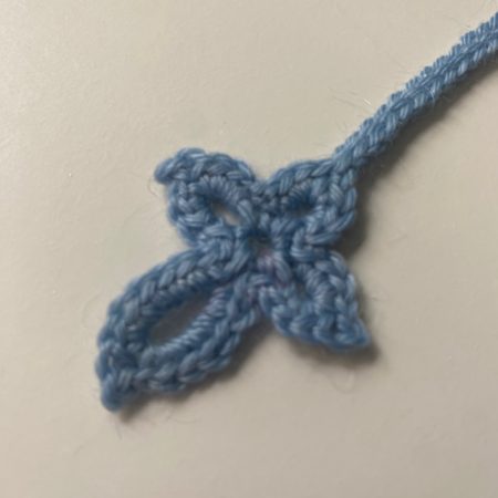 Crochet set of two crosses