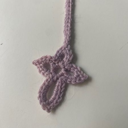 Crochet set of two crosses