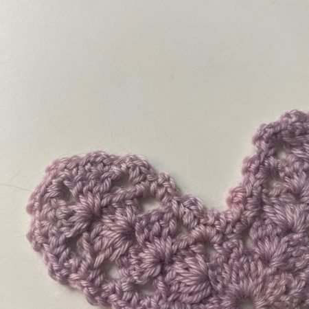 Crochet set of two crosses