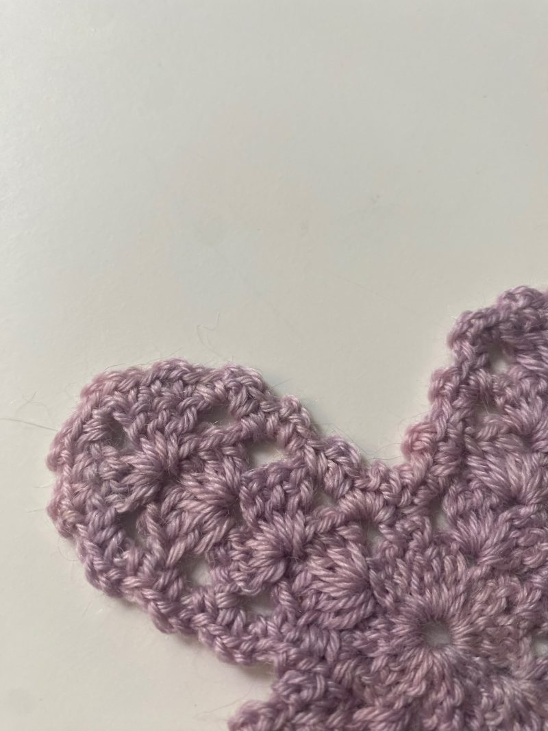 Crochet set of two crosses