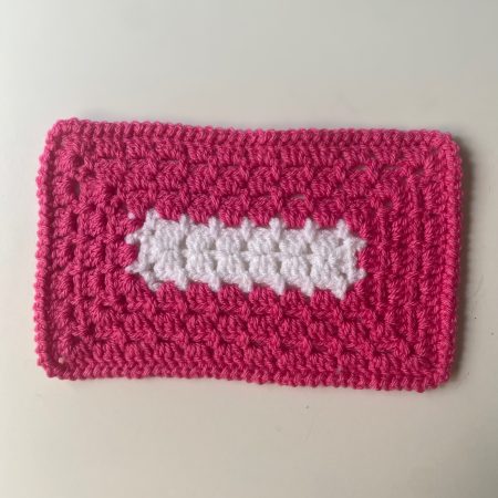 Crochet mats in different colours, sizes and designs