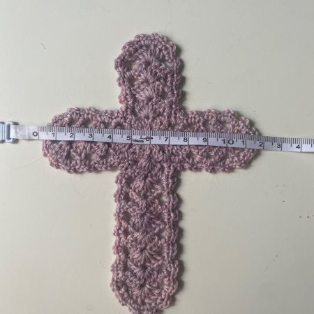 Crochet set of two crosses