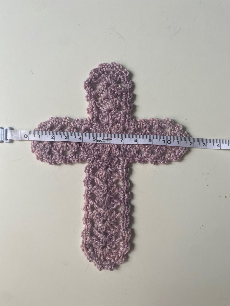 Crochet set of two crosses