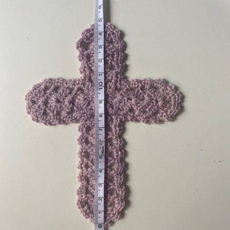 Crochet set of two crosses