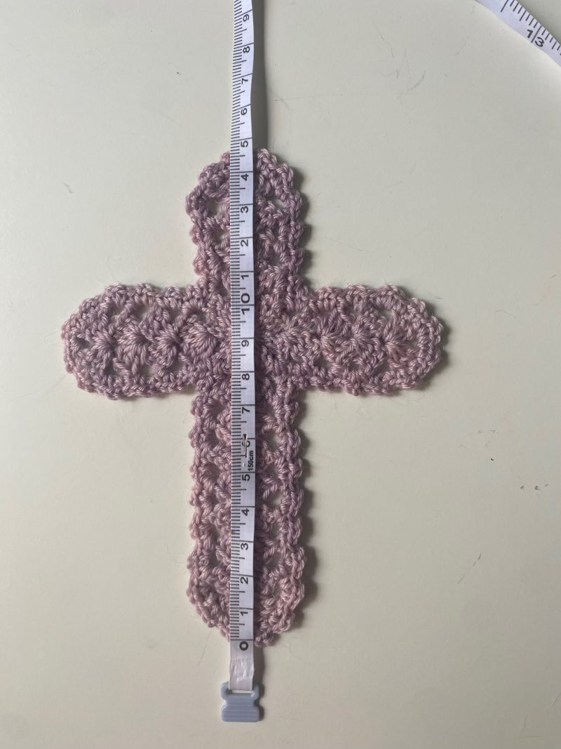 Crochet set of two crosses