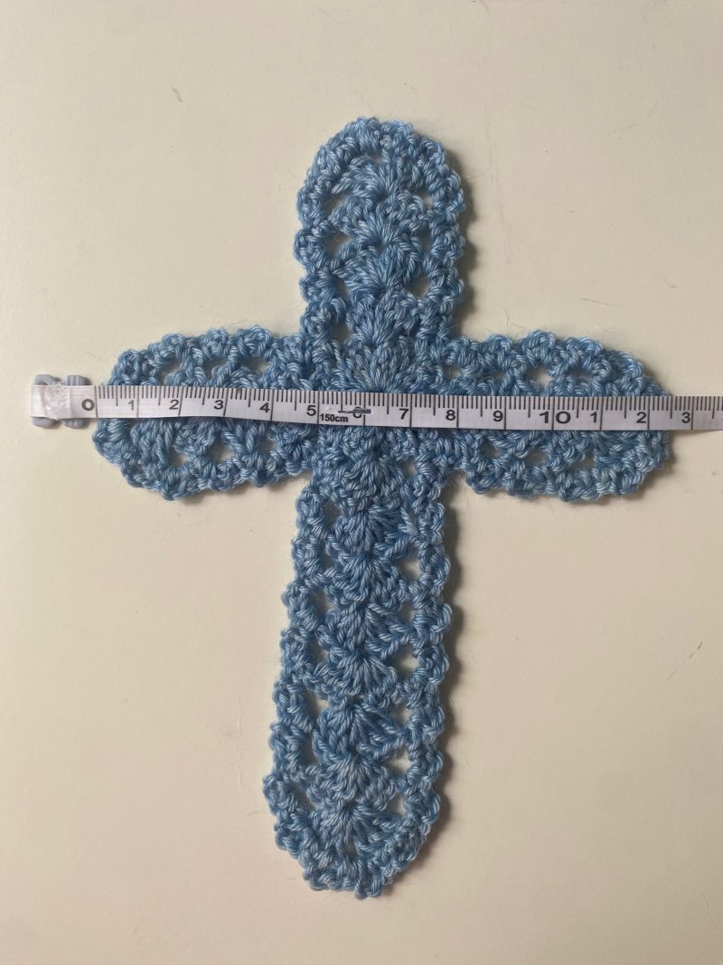 Crochet set of two crosses