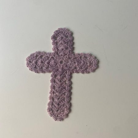 Crochet set of two crosses