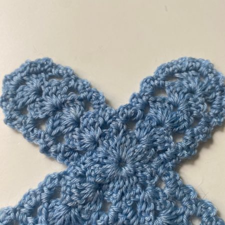Crochet set of two crosses