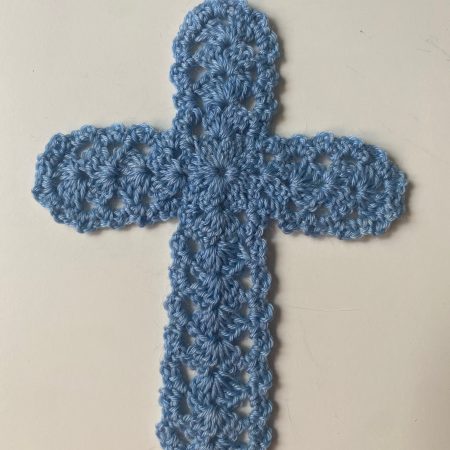 Crochet set of two crosses
