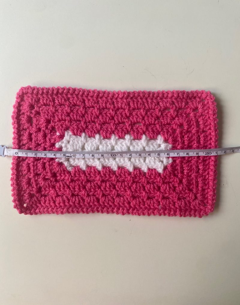 Crochet mats in different colours, sizes and designs