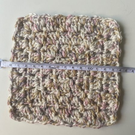 Crochet mats in different colours, sizes and designs