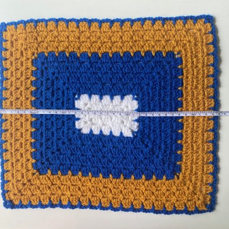Crochet mats in different colours, sizes and designs