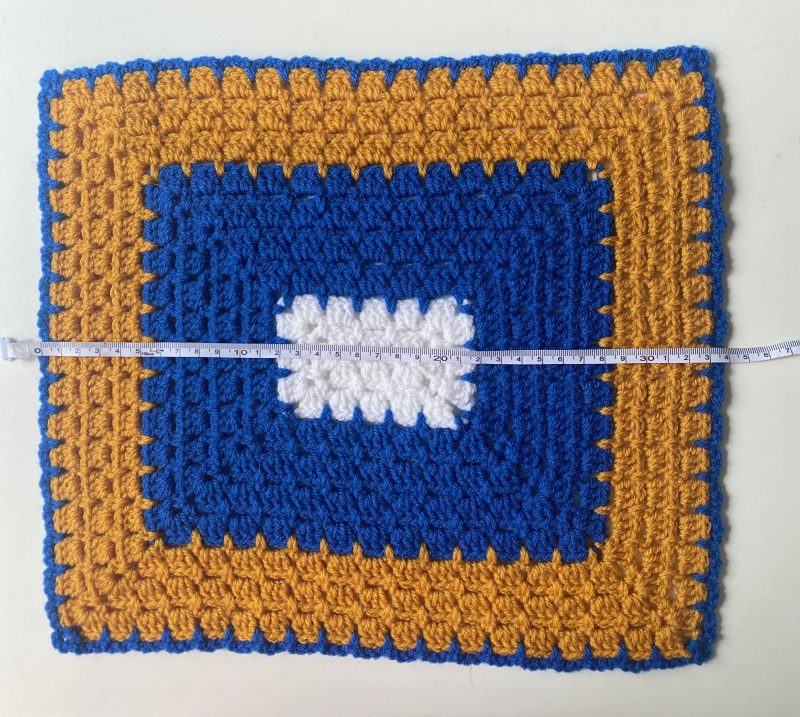 Crochet mats in different colours, sizes and designs