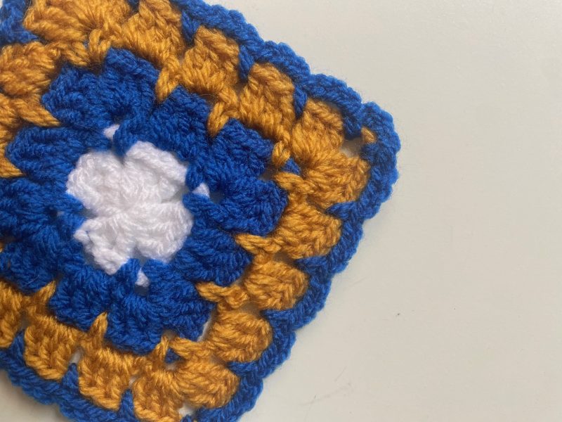 Crochet mats in different colours, sizes and designs