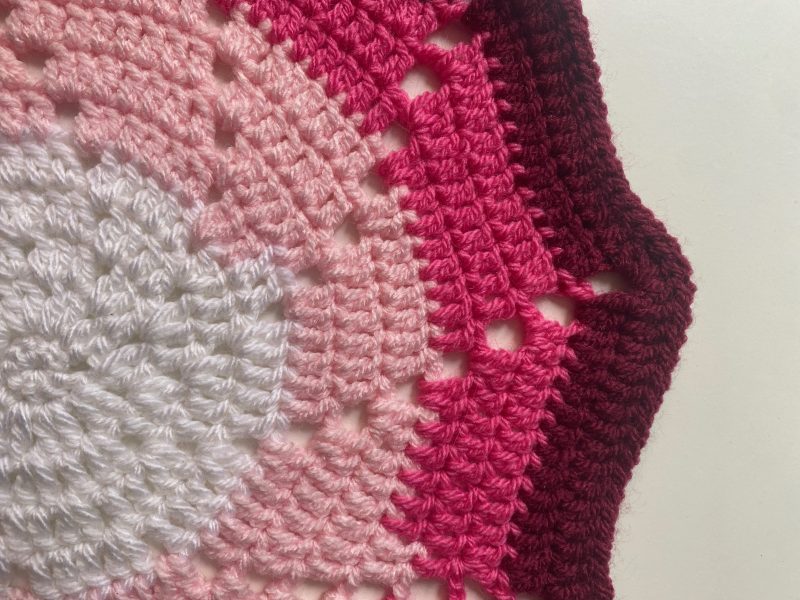 Crochet mats in different colours, sizes and designs
