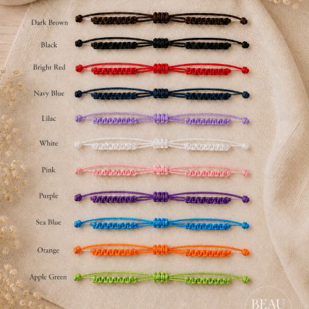 Abundance & Confidence Adjustable Crystal Bracelet – Citrine, Tiger’s Eye & Sunstone – Handmade Macramé Bracelet