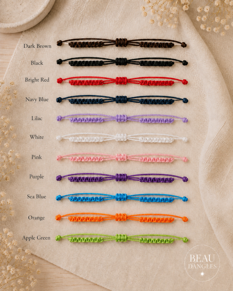 Abundance & Confidence Adjustable Crystal Bracelet – Citrine, Tiger’s Eye & Sunstone – Handmade Macramé Bracelet