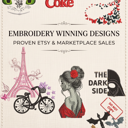 1000+ Embroidery Designs USB Bundle, Etsy Proven Sales Designs