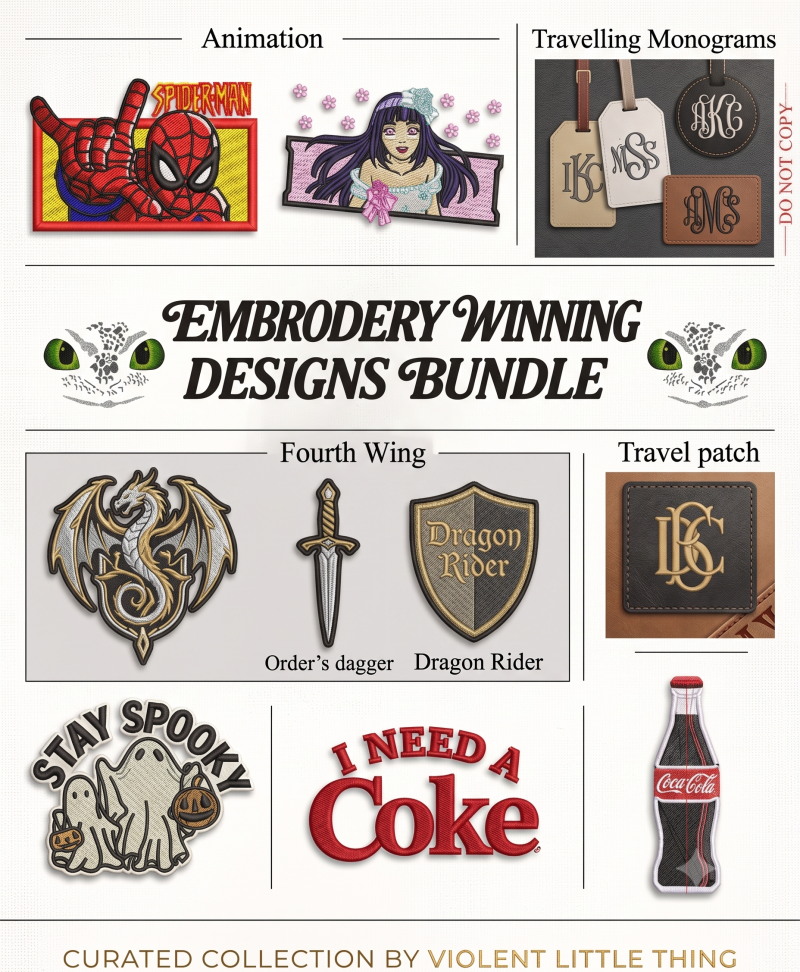 1000+ Embroidery Designs USB Bundle, Etsy Proven Sales Designs