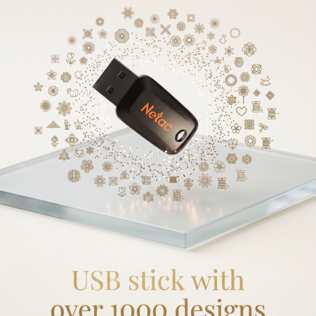 1000+ Embroidery Designs USB Bundle, Etsy Proven Sales Designs