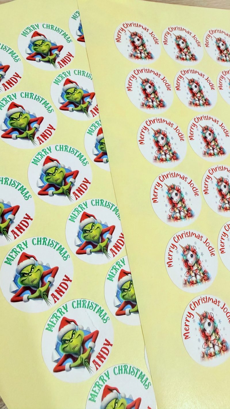 Personalised Sticker Sheets