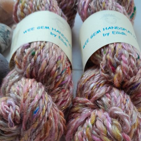 Handspun Yarn - Pink Sprinkles