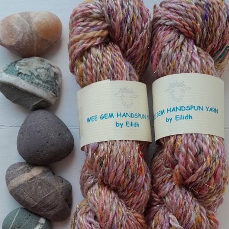 Handspun Yarn - Pink Sprinkles