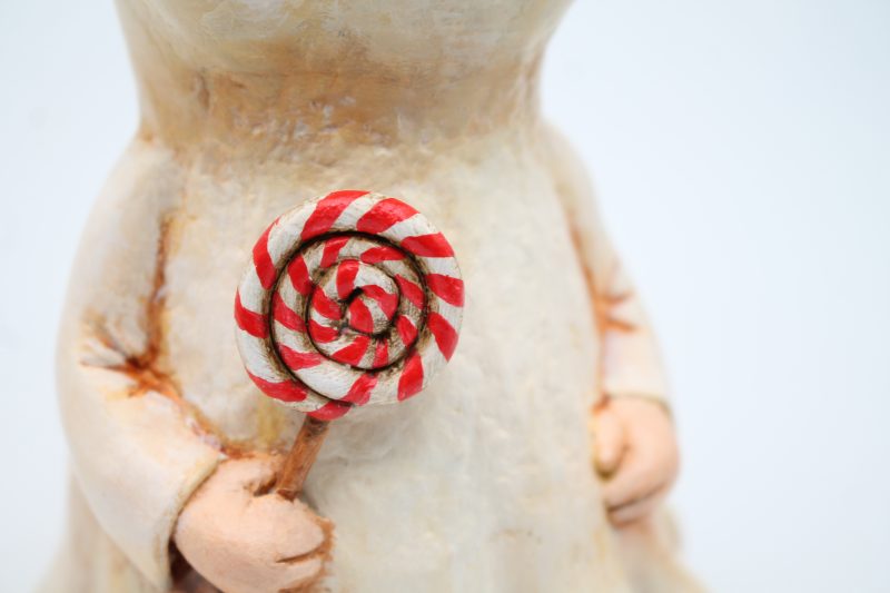 Vintage-Style Halloween Figures .Handmade figurine