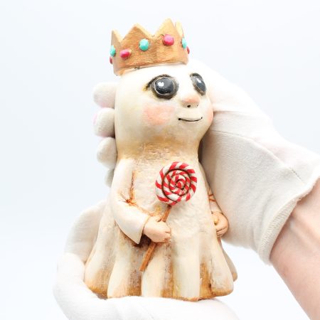 Vintage-Style Halloween Figures .Handmade figurine